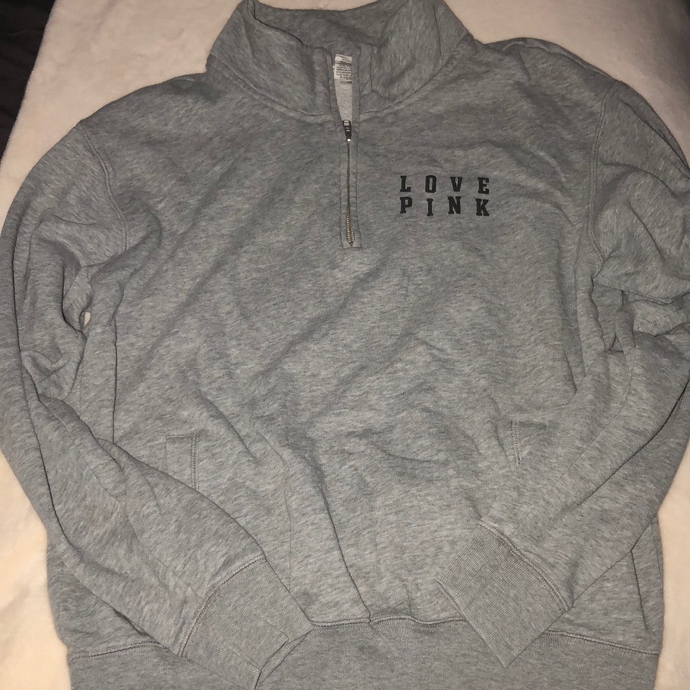 Pink Quarter Zip